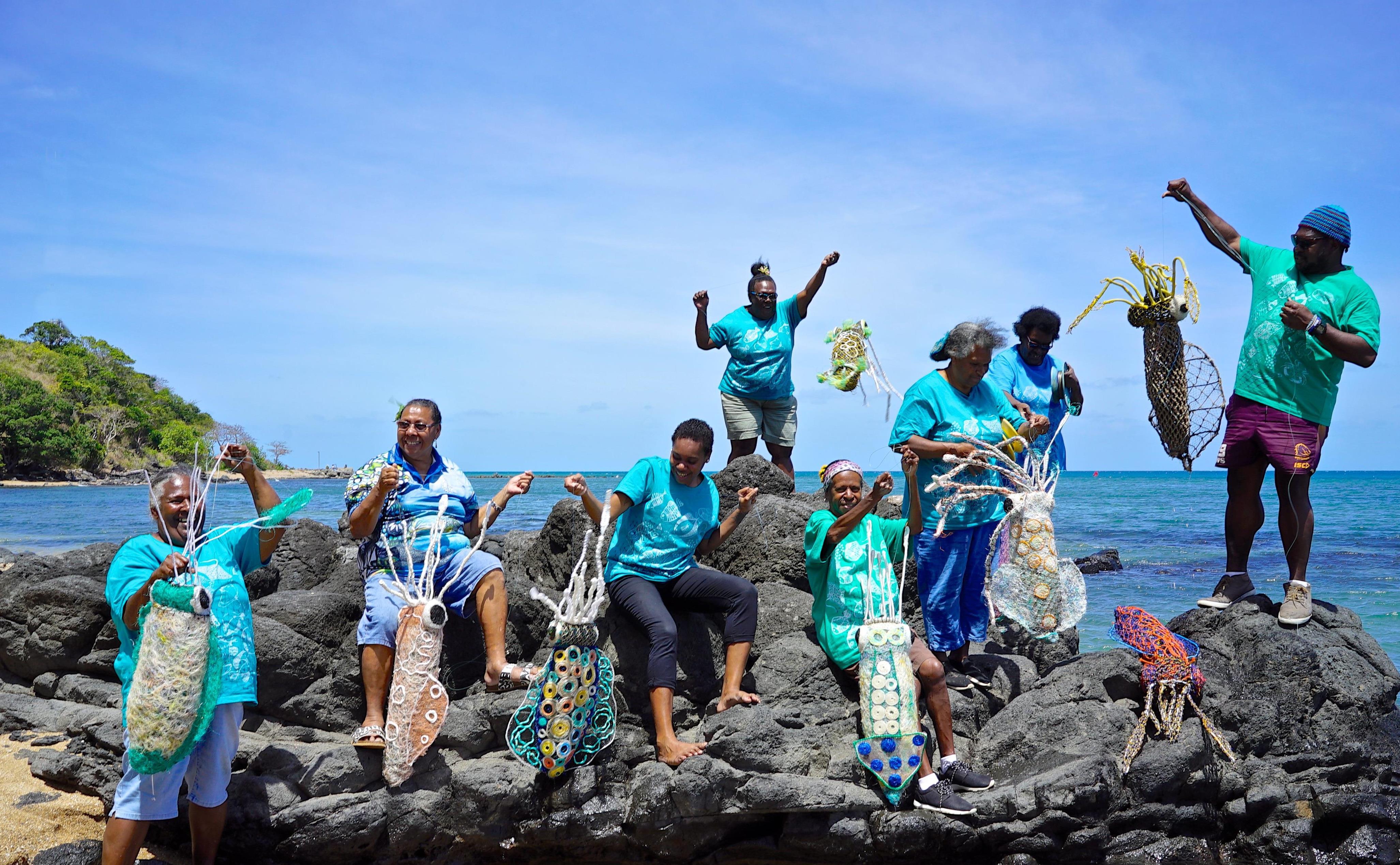 Small island art centre Erub Arts at heart of global Ghost Net movement