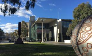 Exterior view National Gallery of Australia