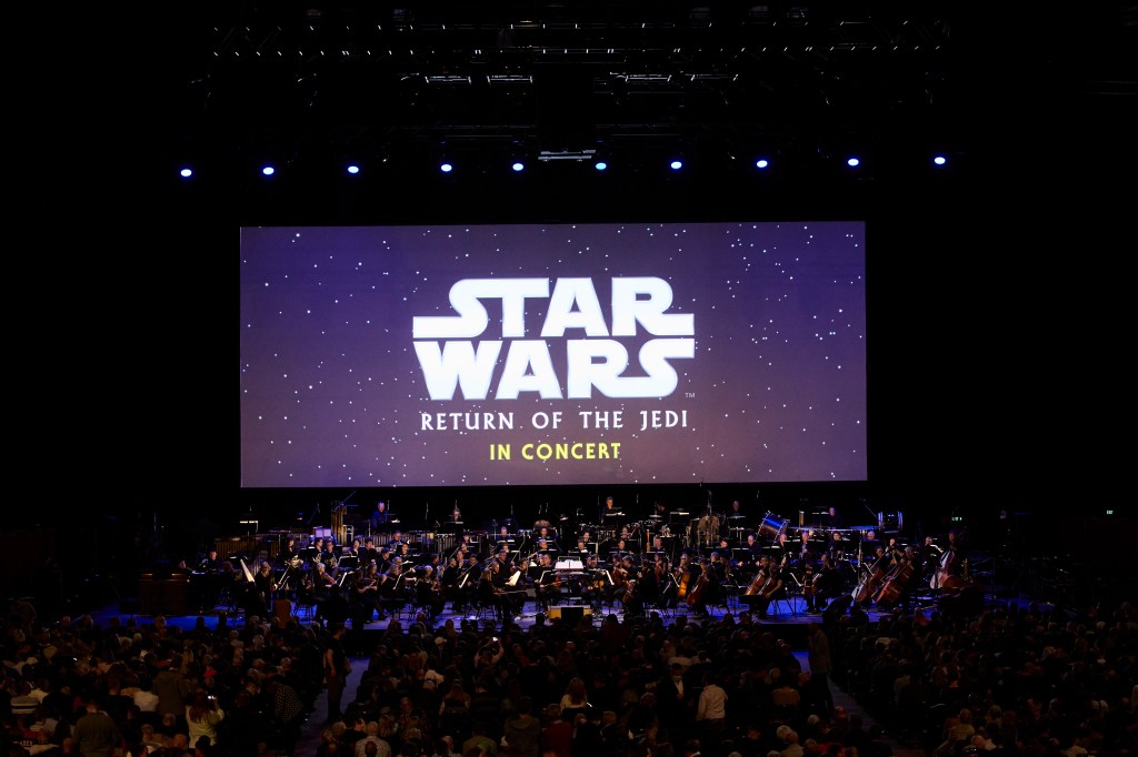 'The addition of a live orchestra both enhances and changes the filmic experience. It does focus your attention on the magnificent score by that amazing master of movie music, John Williams.'Photo by Claudio Raschella