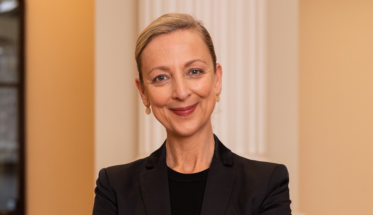 Woman smiling