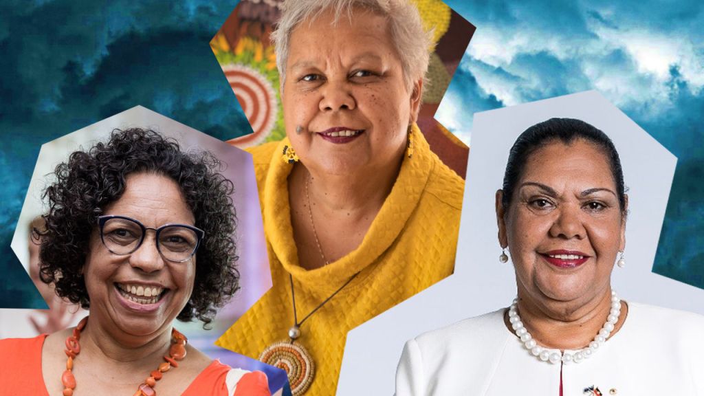 Three First Nations Australian women