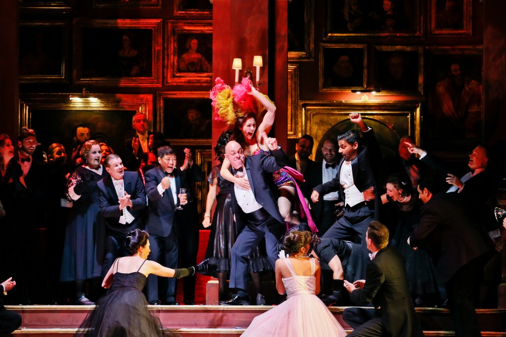 Chorus and ensemble of Opera Australia's Rigoletto