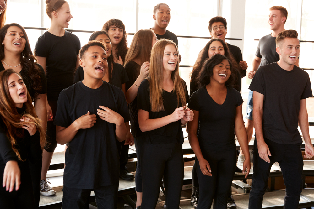 group singing