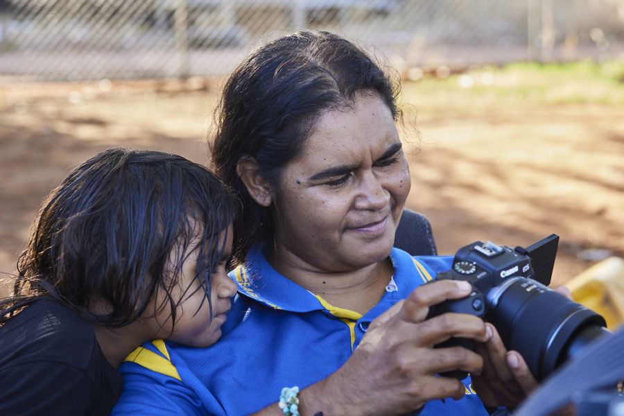 Remote Indigenous artists zooming in on photography