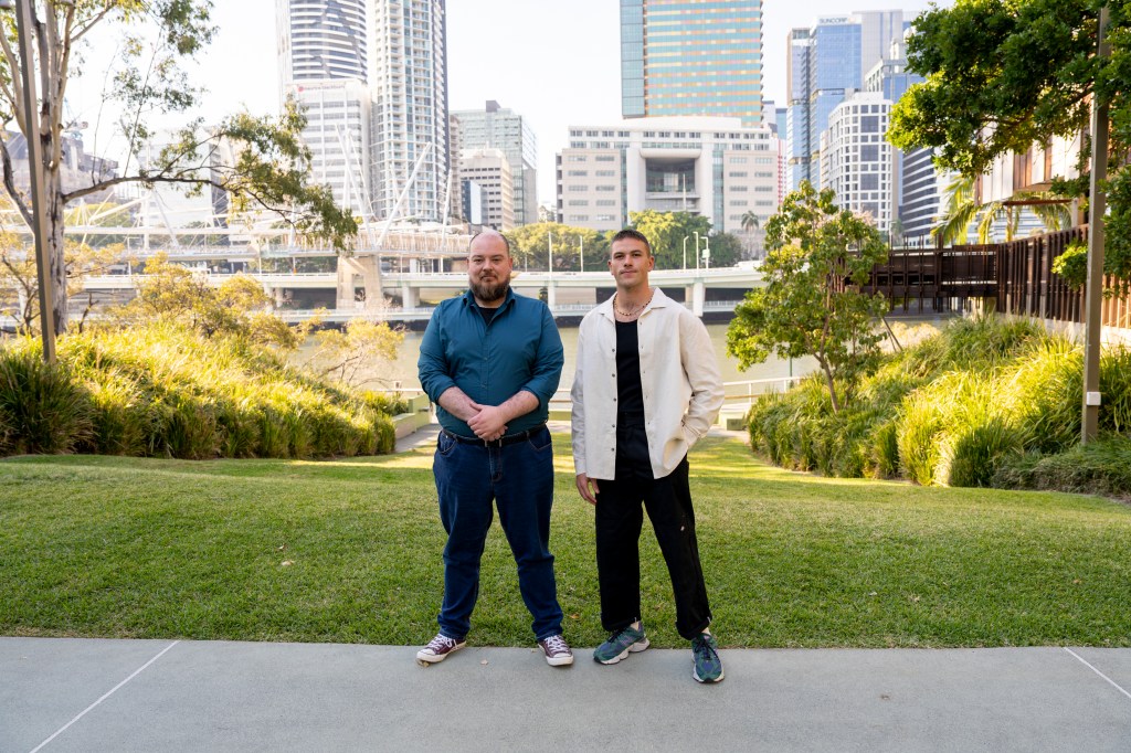 black&write! Fellows Jacob K Gallagher and Dakota Feirer. Image supplied