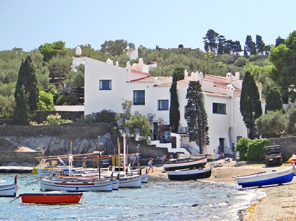 La maison-musée Salvador Dali in Portlligat, Spain. Photo: Jean-Pierre Dalbéra, Wikimedia Commons.