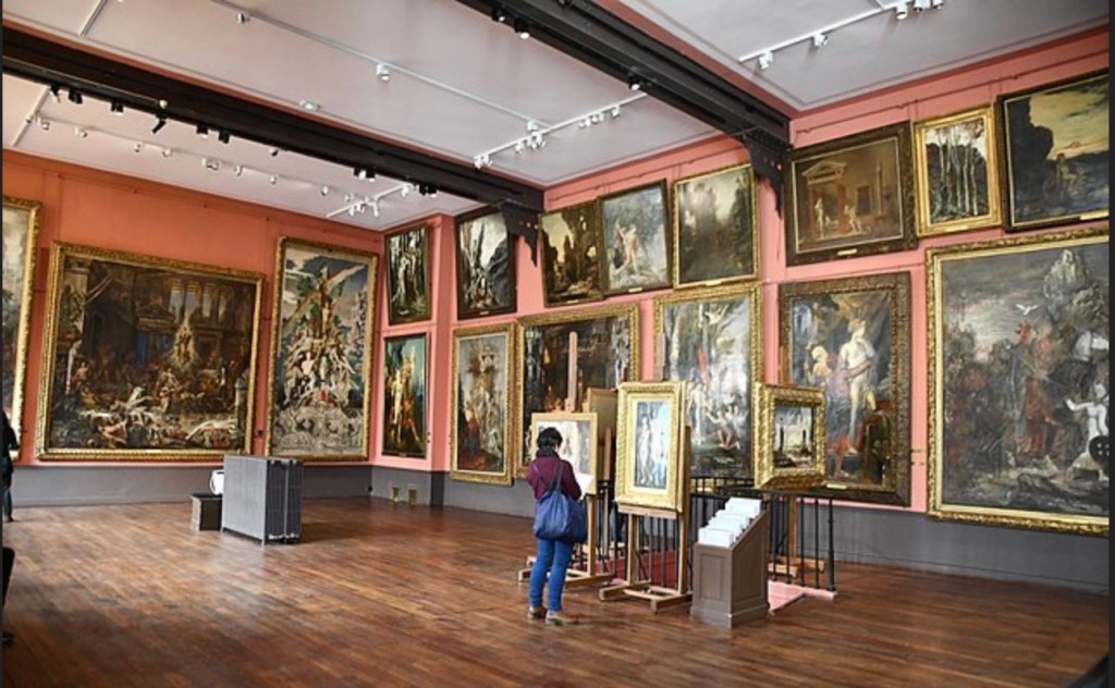 Gustave Moreau’s home museum. Photo: Wikimedia Commons. 