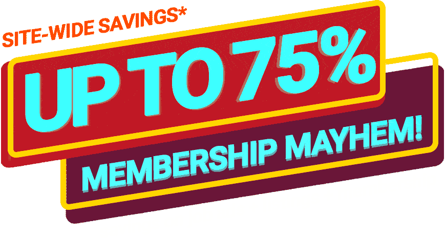 Member Mayhem March 2024 Graphic. Save on Memberships, Jobs, Listings and Advertising.