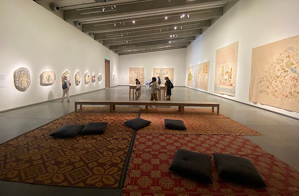 Exhibition view at Bundanon gallery.