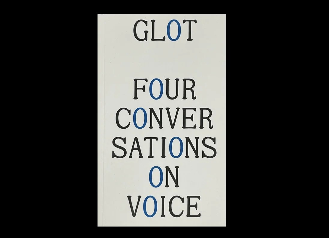 art book cover with black text on white