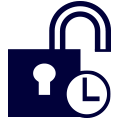 Icon indicating timed 7 days unlocked and not paywalled content