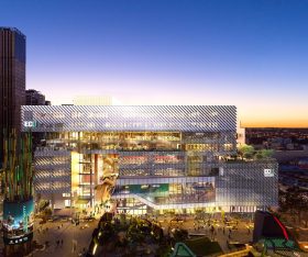 Artist's impression of Recital Hall in ECU City (exterior). WAAPA