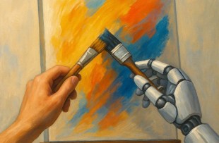 AI software like ChatGPT offers both challenges and benefits for arts professionals. Image: ChatGPT