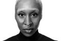 Cynthia Erivo will star in the London remount of Kip Williams' acclaimed production of Dracula. The photo depicts a Nigerian-English actor with closely cropped and bleached hair and eyebrows, gazing intensely into the camera. She wears a black polo-necked jumper and has a striking septum ring.