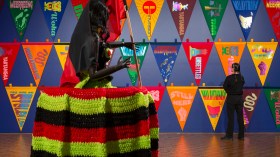 Kait James, 'Kait James: Red Flags' 2024. Installation view, Warrnambool Art Gallery. Courtesy of the artist and Neon Parc. Image: Christian Capurro.