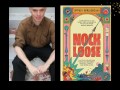 Two panels. On the left is a person wearing a brown shirt and black pants. On the right is the cover of a book, 'Nock Loose' which is illustrated cartoon-style, with an arrow placed diagonally. Nock Loose, by Patrick Marlborough