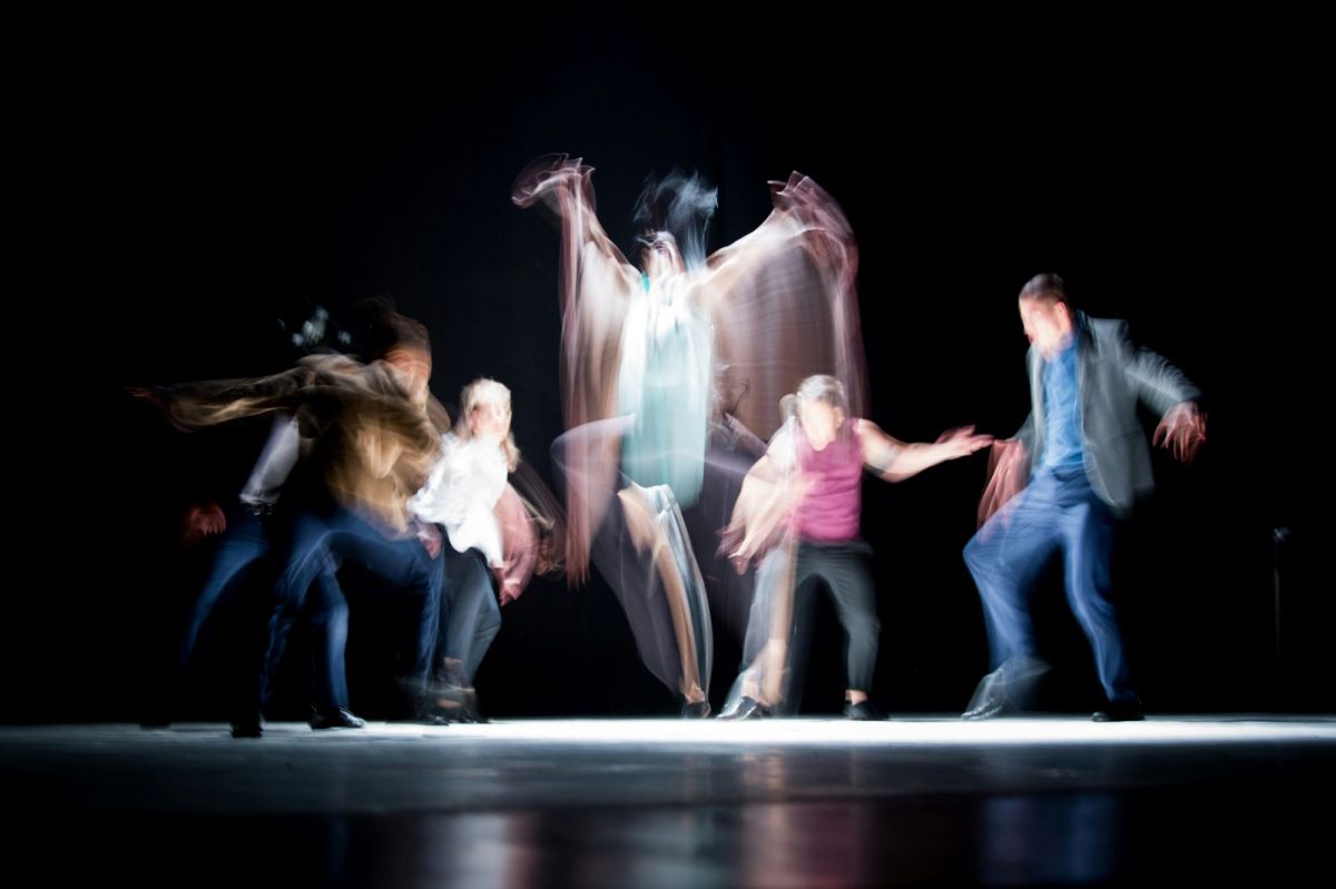 A group of contemporary dancers, blurred in motion. The photo illustrates ArtsHub's On the move column, summarising the week's arts sector appointments.