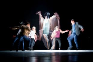A group of contemporary dancers, blurred in motion. The photo illustrates ArtsHub's On the move column, summarising the week's arts sector appointments.