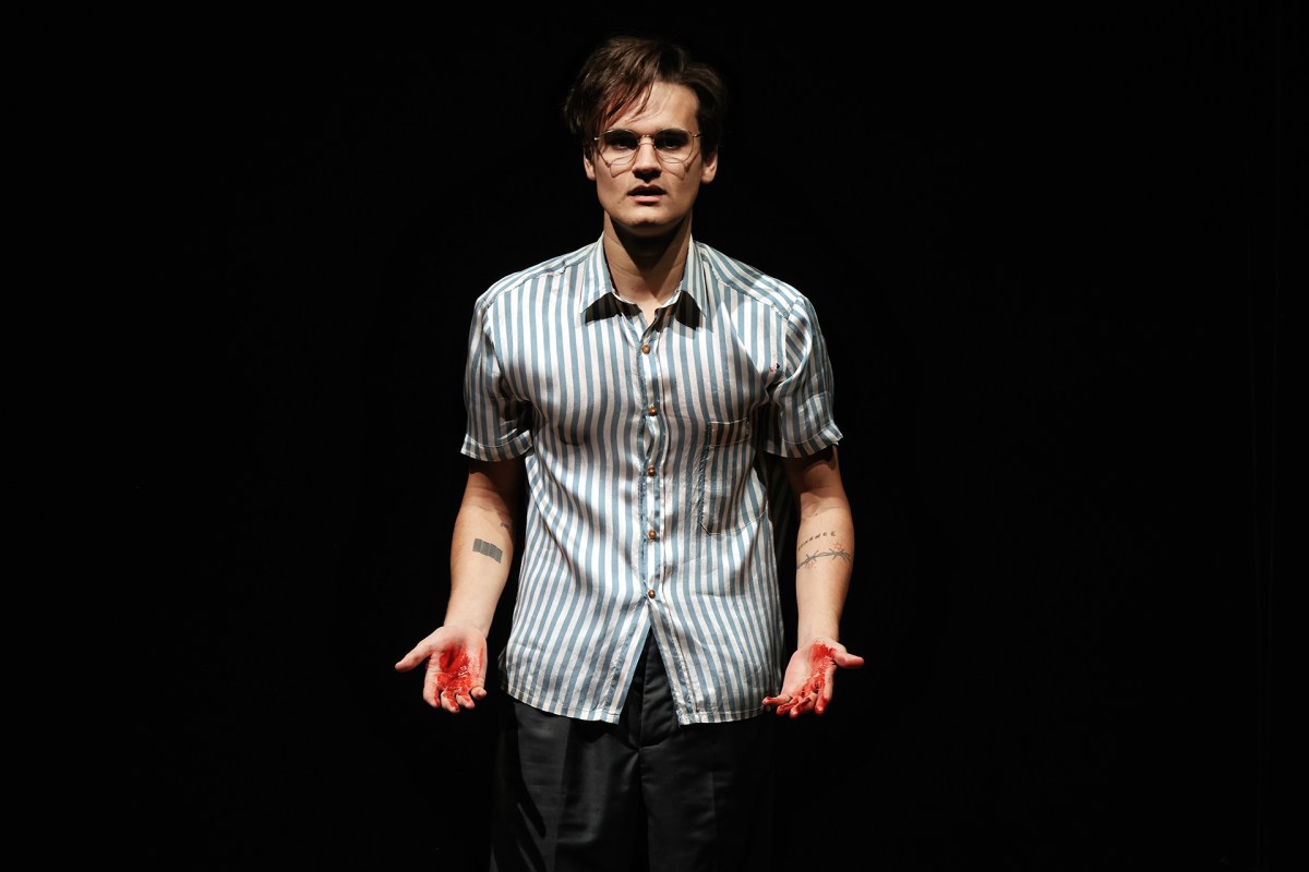 A young man with blood on his hands. The Talented Mr Ripley.