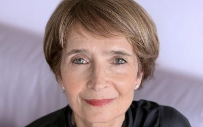 close up photo of a woman with short brown hair, Jana Wendt.