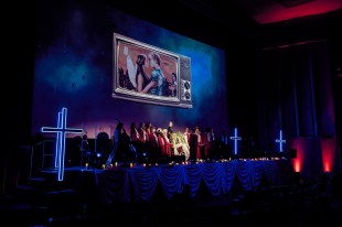 Romeo + Juliet with Live Band and Choir. Image: Mitch Lowe.