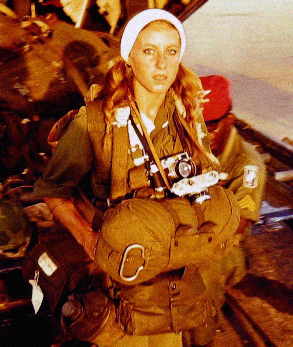 Image of photographer Catherine Leroy. One-way ticket to Vietnam