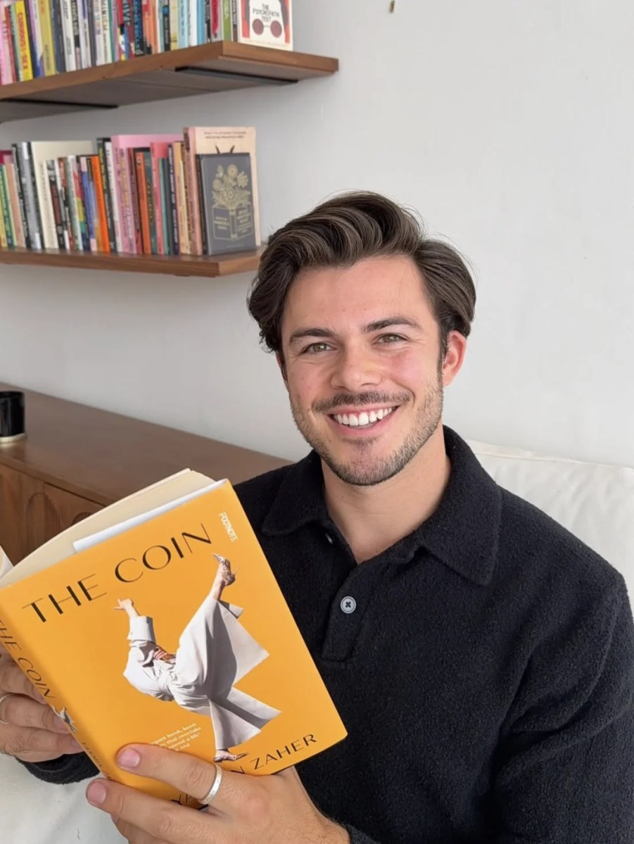 Jack Edwards recently announced his second choice for his book club: Yasmin Zaher's The Coin. 