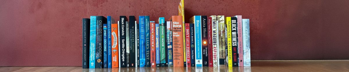 Queensland Literary Awards have announced their 2025 shortlist after an incendiary delay. The photo depicts a shelf of book of various sizes and formats.