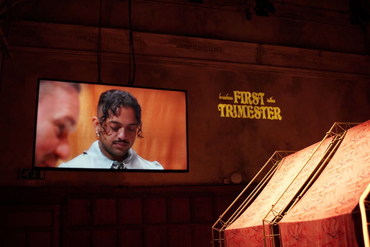 First Trimester by Krishna Istha. Photo: Ruby Parker-Harbord.