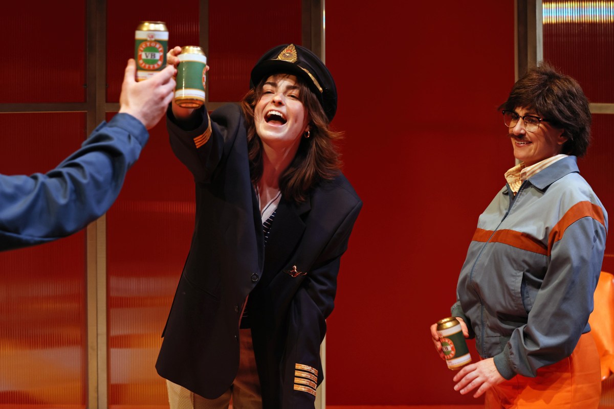 Cleo Meinck and Emma Palmer in Fly Girl. Photo: Prudence Upton.