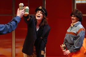 Cleo Meinck and Emma Palmer in Fly Girl. Photo: Prudence Upton.