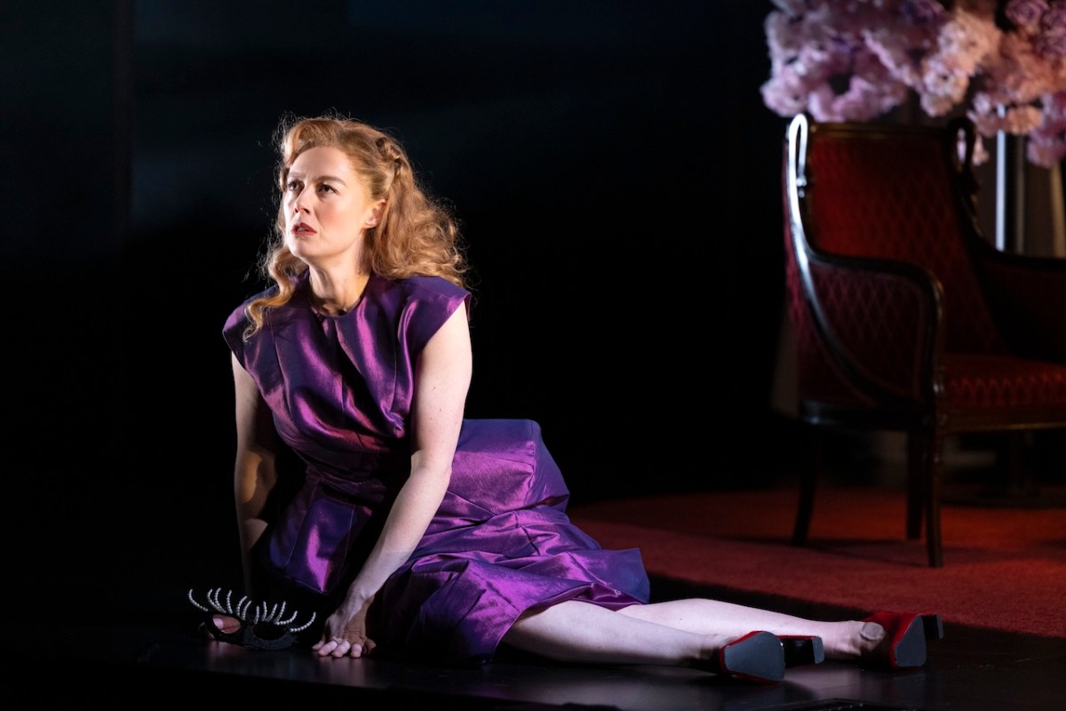 Nikki Shiels in Rebecca at the MTC. Image: Pia Johnson.