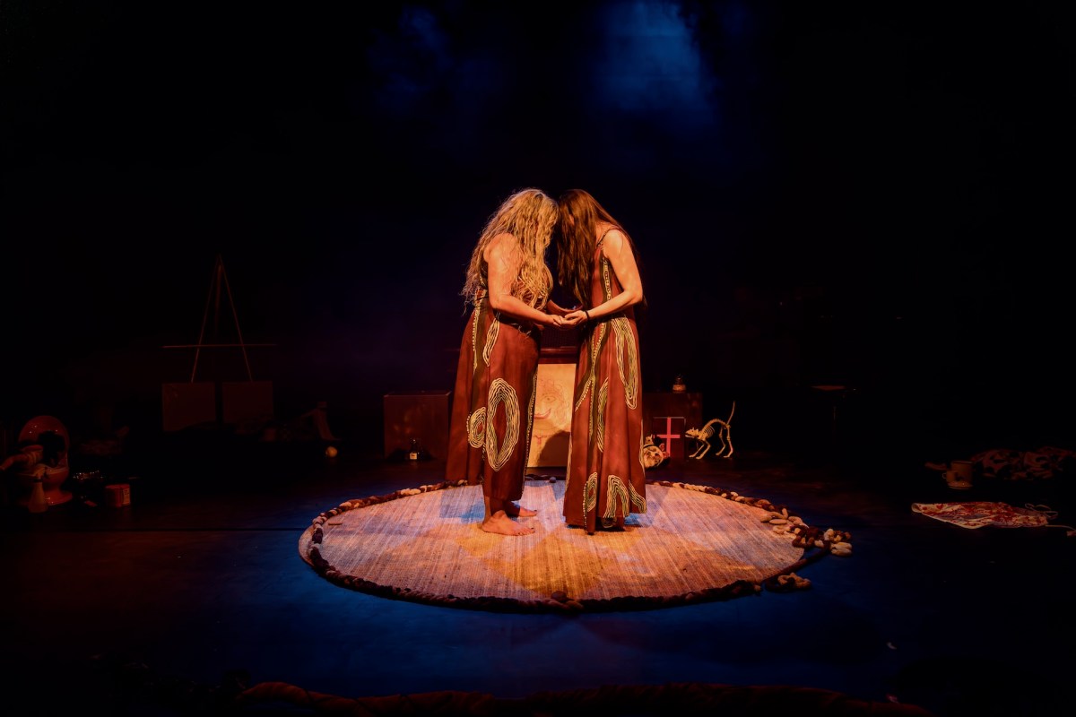 Alexis West and Carly Sheppard in THE BLOK!. Image: Jacinta Keefe.