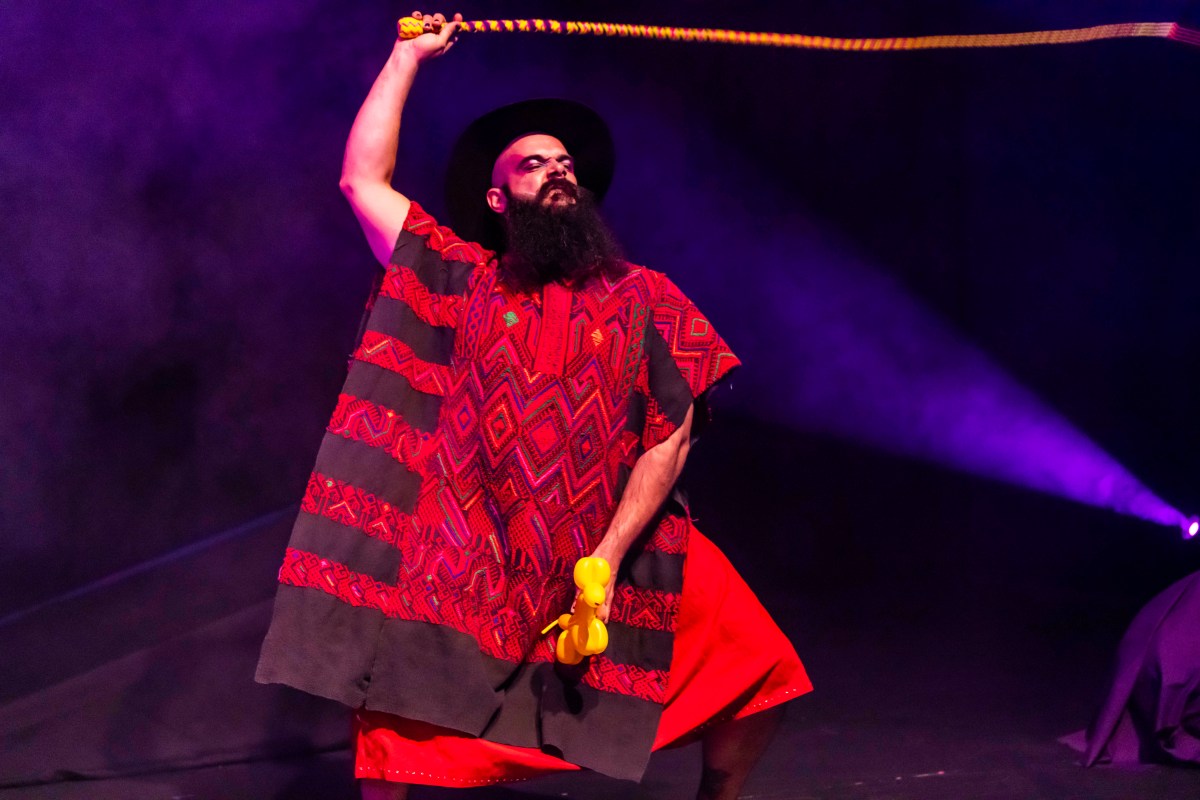 The Mighty Caesar. Circus De Licious. Photo: Ian Sutherland.