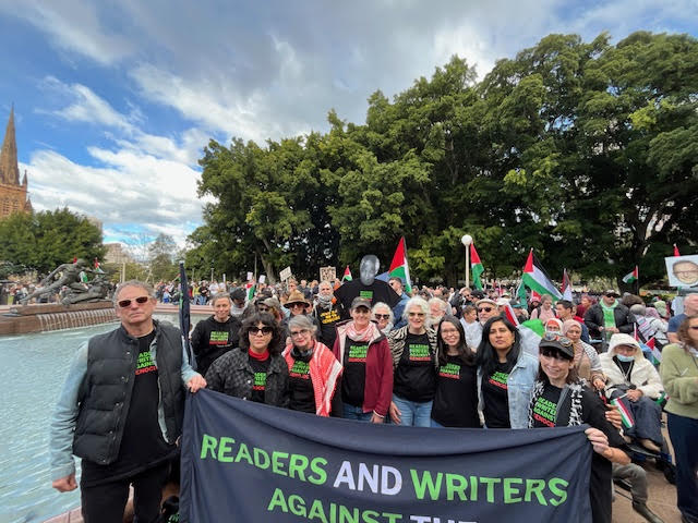 Protesting for Palestine. Image: RWAG. 