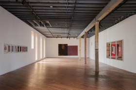 Installation view of Chanel Tobler's Dissolving a Marrow Economy at Nasha Gallery, Sydney. Photo: Hamish McIntosh / Nasha Gallery.