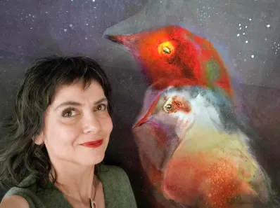 Judith Nangala Crispin, the author and poet behind The Dingo's Noctuary. Photo: Supplied.