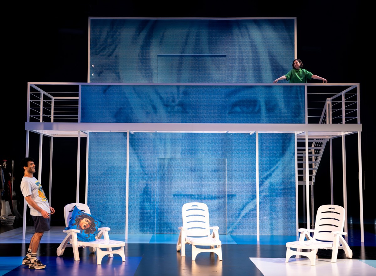 Fayssal Bazzi and Alison Bell in Much Ado About Nothing. Photo: Gregory Lorenzutti / MTC.