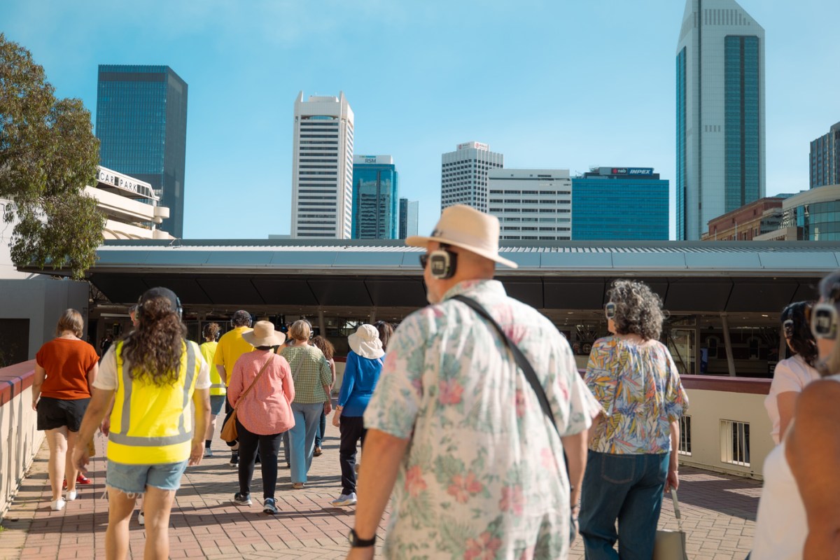 UP THERE (Boorloo). Up There Collective. Photo: Apurva Gupta.