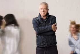 Colin Friels in The True History of the Life and Death of King Lear and His Three Daughters at Belvoir St Theatre, Sydney. Photo: Supplied.