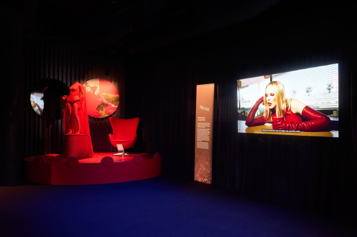 DIVA. Installation view, AMPA, Melbourne. Photo: Astrid Mulder.