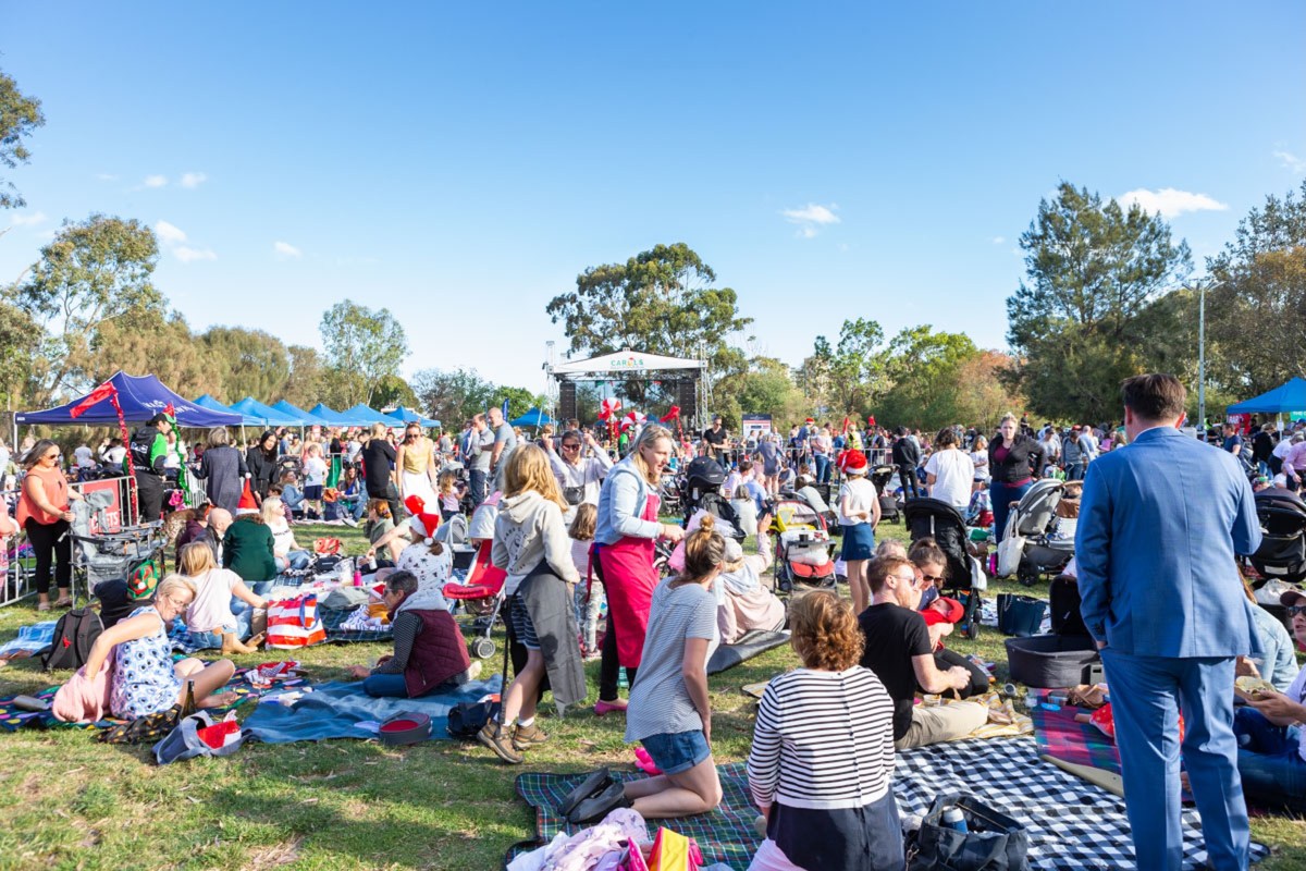 Carols at Gasworks. Photo: Fiona Cull.