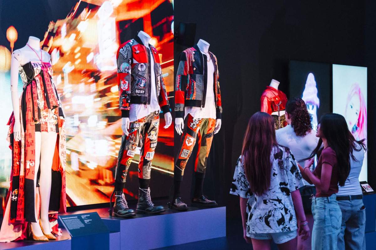 Vibrant K-pop fashion in Hallyu: The Korean Wave exhibition at the NMA. Image: supplied. 2026 museum blockbusters