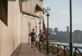 A man and a woman jogging in Sydney. arts sector appointments