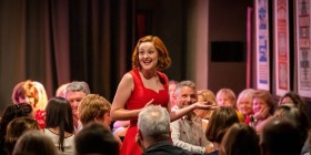 Louisa Fitzhardinge presents Comma Sutra. Photo: Sean Breadsell.