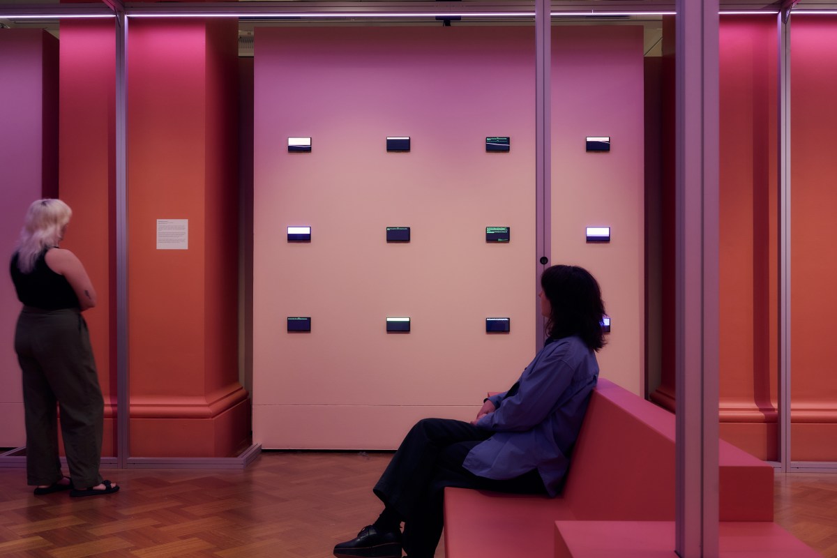 Modern-day love letters – DMs –are on display in Rebel Heart. Photo: Eugene Hyland / State Library Victoria.