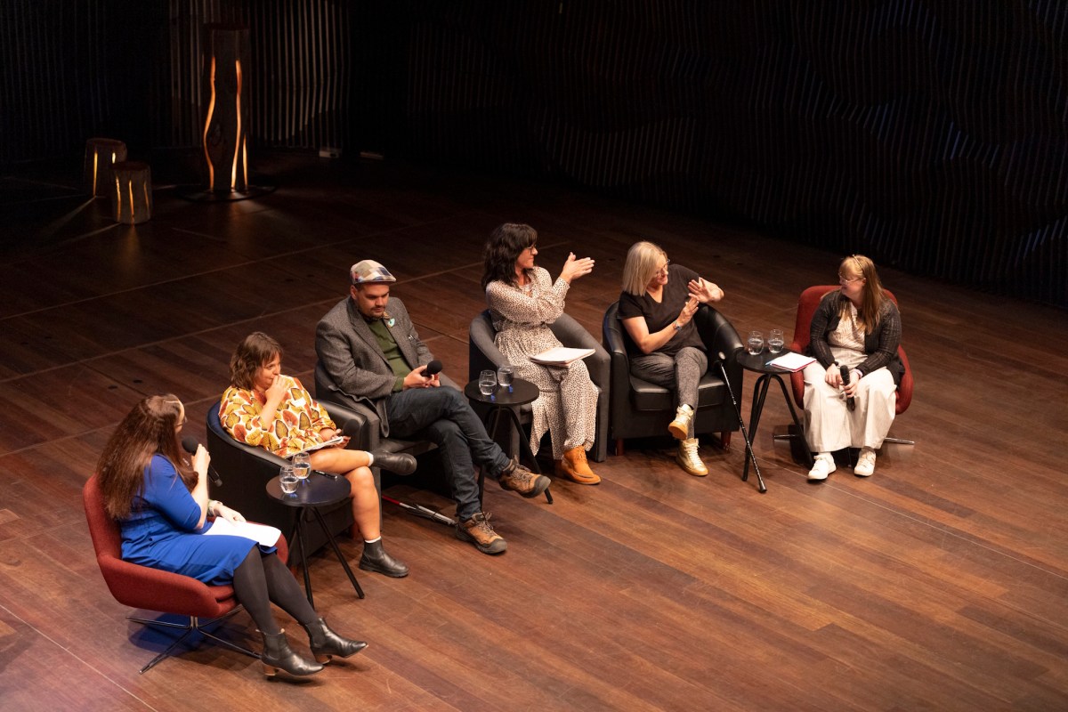 Second Echo Ensemble at the From Barriers to Belonging forum. Photo: Laura Purcell.