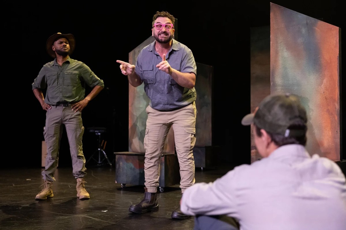 Crossing the Divide. Image: Shock Therapy Arts.