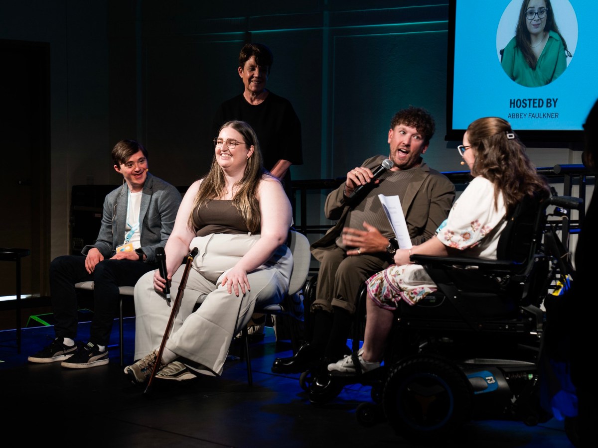 Speakers at the Bus Stop Films Driving Change Summit 2025. Photo: Billie Acosta. arts and disability change