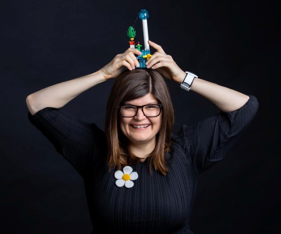 Barking Gecko Arts ambassador Dr Kate Raynes-Goldie. 